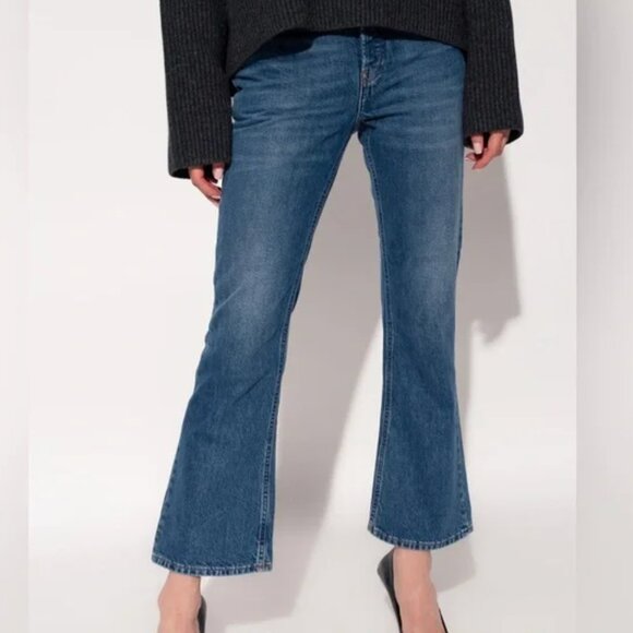 Toteme Cropped Kick Flare Jeans | 30 - Picture 4 of 16